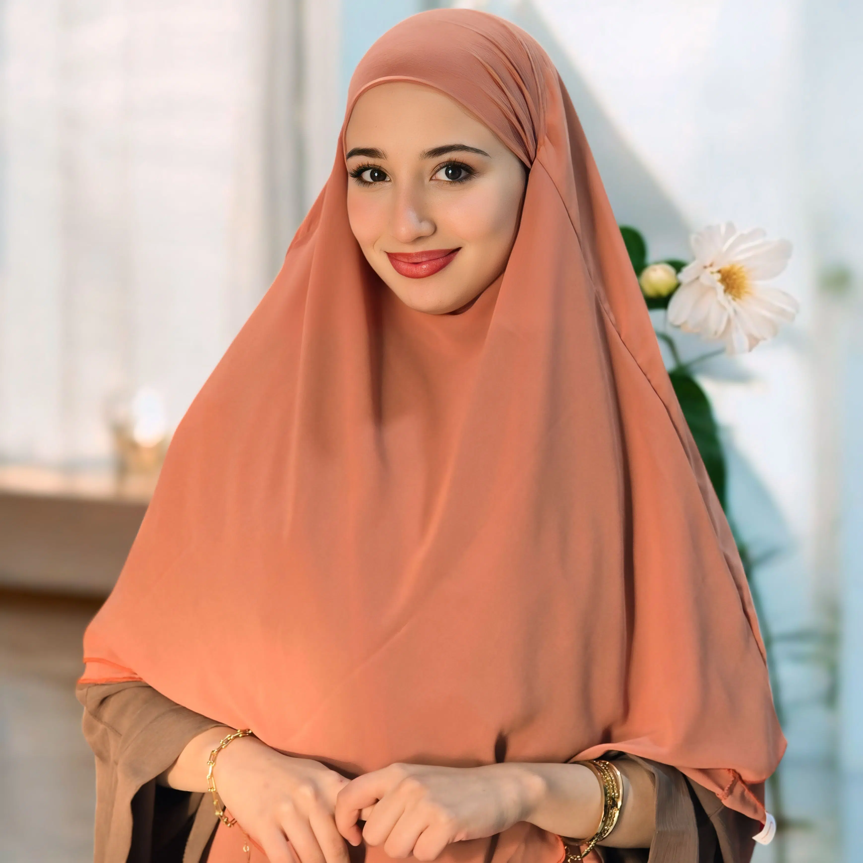 Hijeb Longue Rouge brik