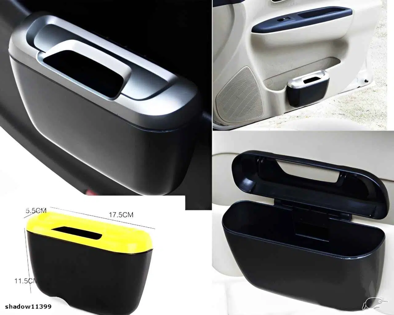 Mini poubelle de voiture multifonctionnelle |صندوق سله المهملات الصغيرة للسيارات