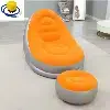 Canapé Paramédical |أريكة عصرية قابلة للنفخ مع مسند للقدمين