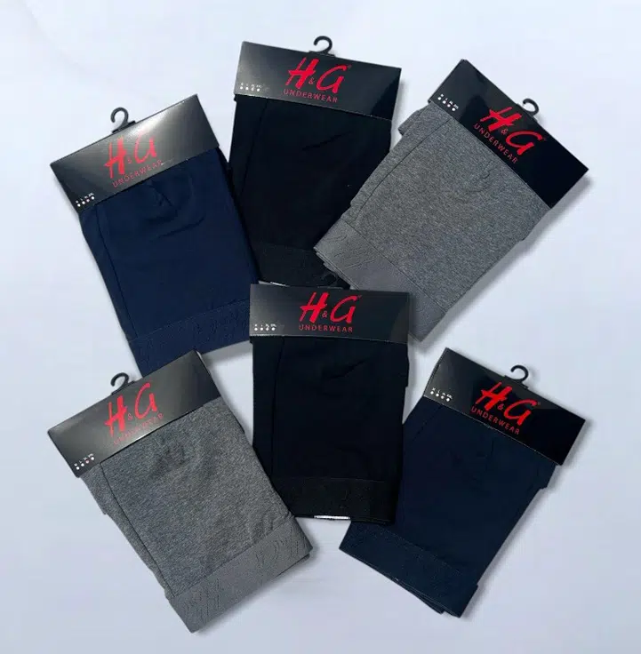 PACK BOXERS POUR HOMME COTON UNIS