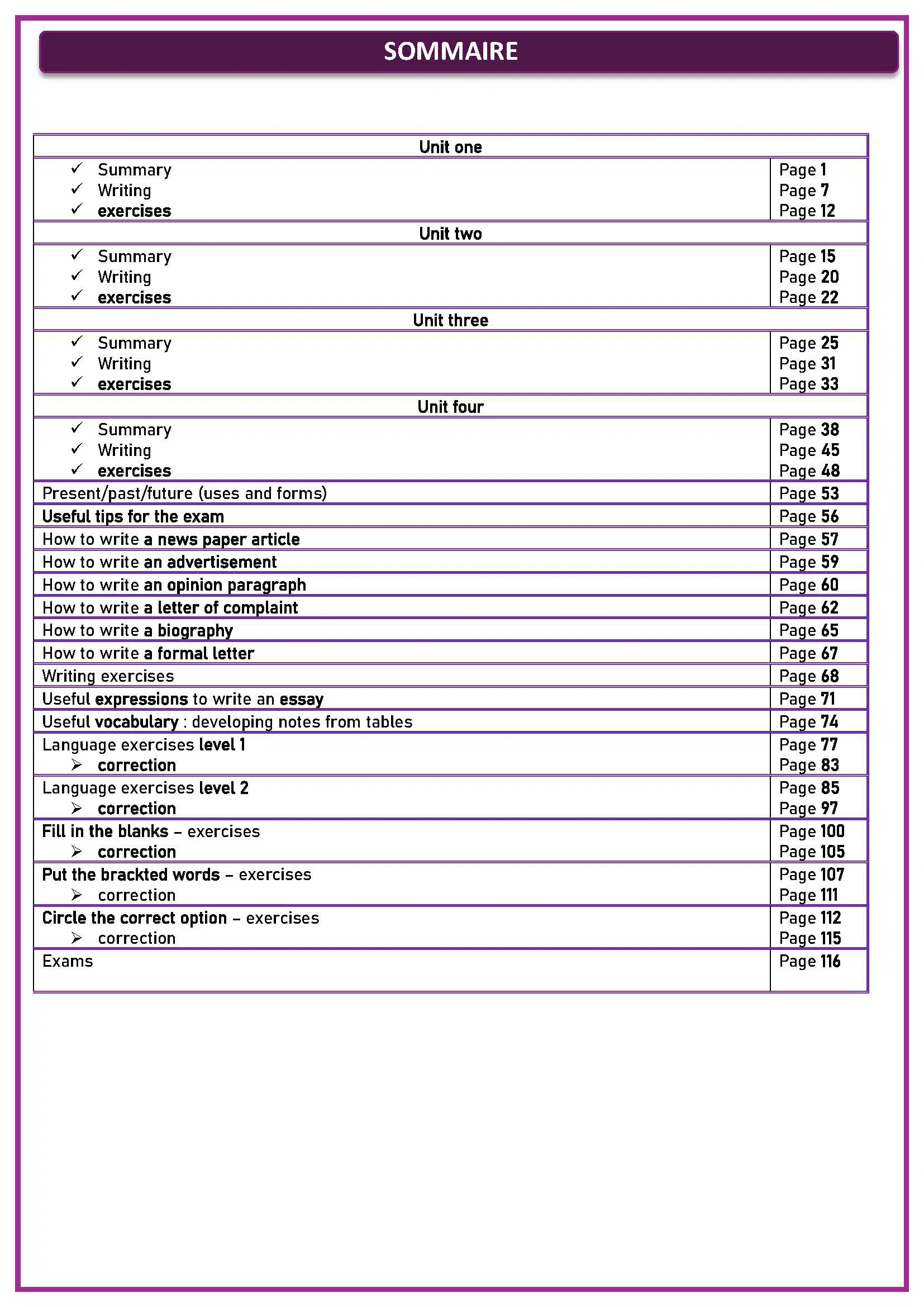 ANGLAIS - TOUTE LANNEE - BAC SCIENTIFIQUES