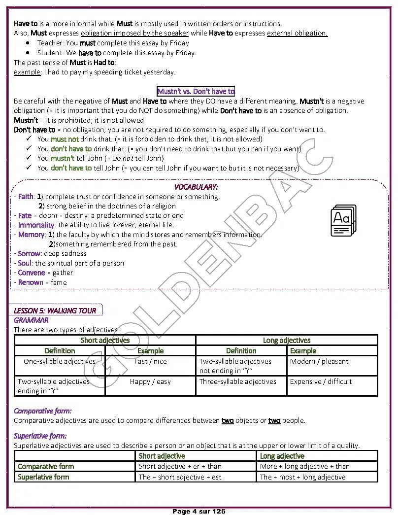 ANGLAIS - TOUTE LANNEE - BAC SCIENTIFIQUES