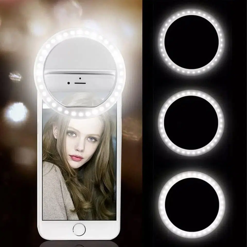 Anneau lumineux led selfie