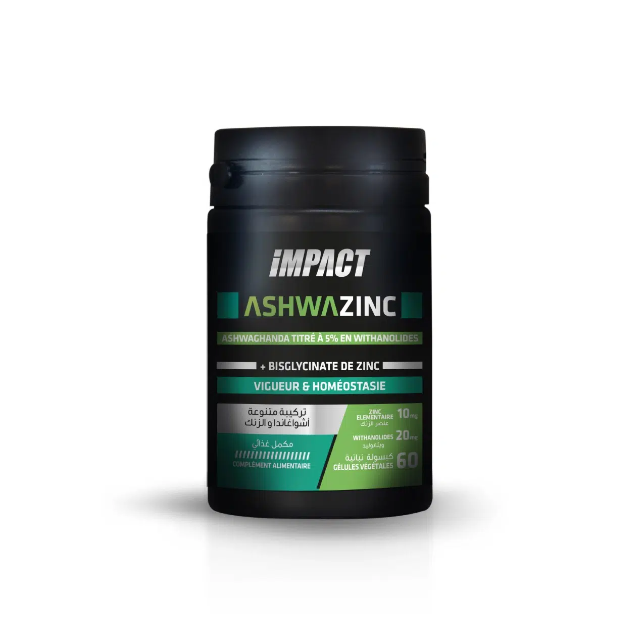 Ashwazinc -60 Gélules