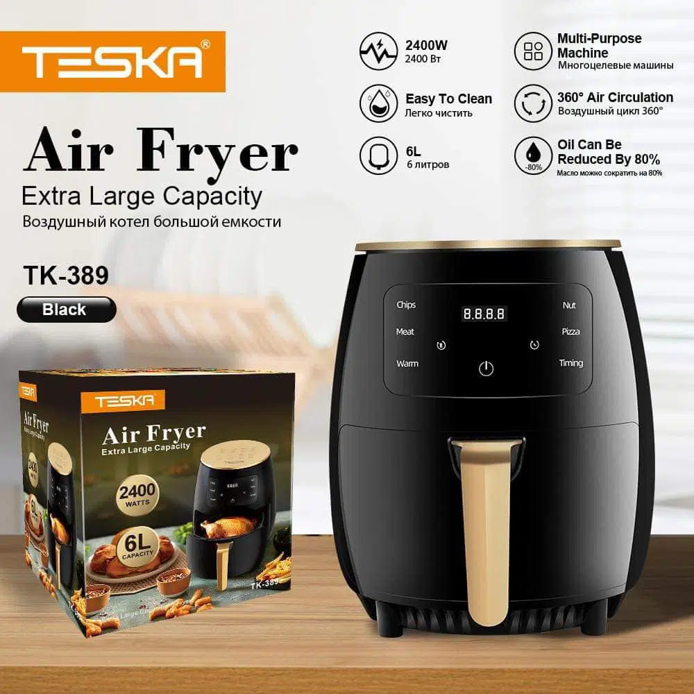 Air Fryer  - TESKA 6L | Friteuse Sans Huile Performante
