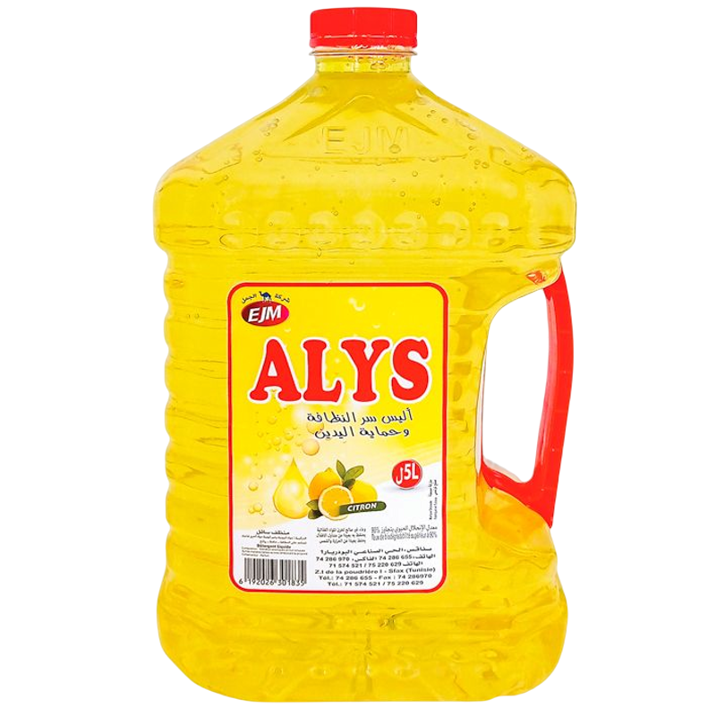 EL JMAL LIQUIDE VAISSELLE ALYS CITRON 5L