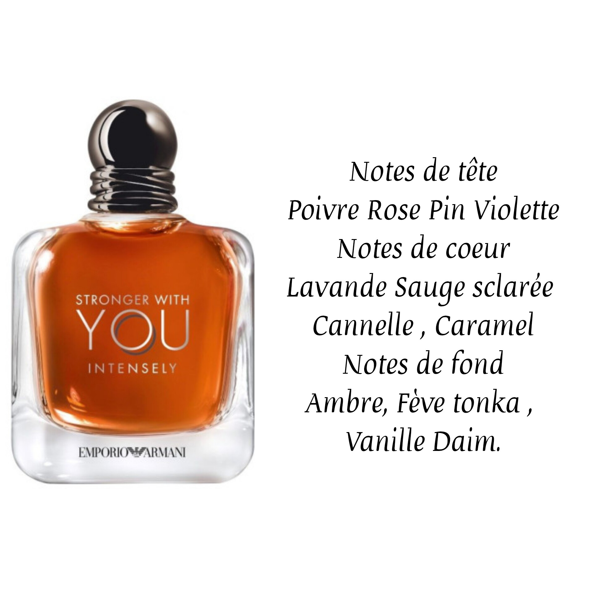 Armani stronger with you Intensely 10ML