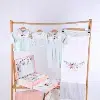 Coffret Naissance 10 pièces – 100% Coton – Vert Pastel – Réf 12534