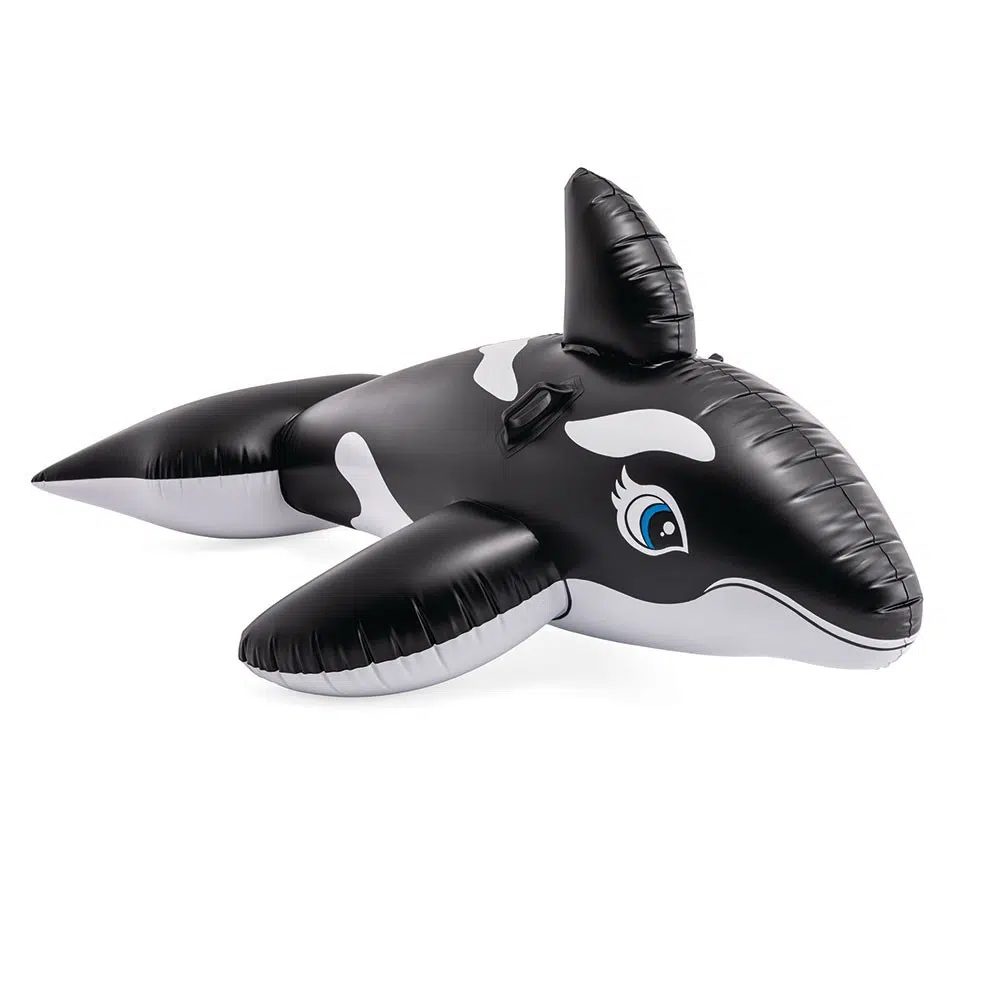 Grande baleine gonflable