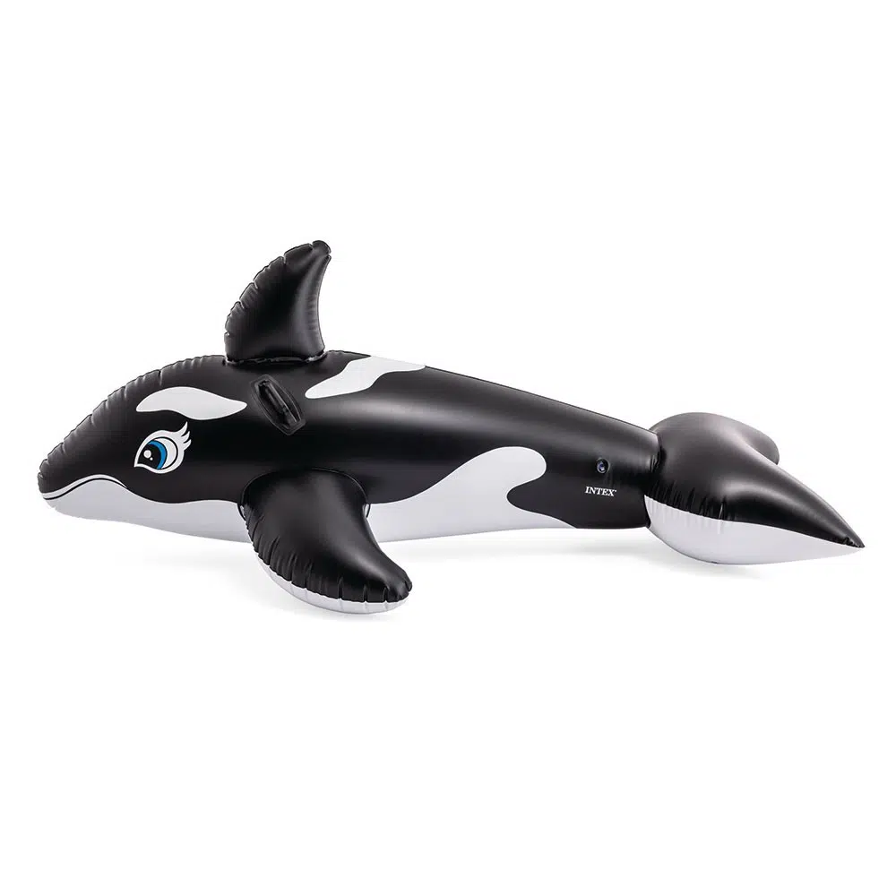 Grande baleine gonflable