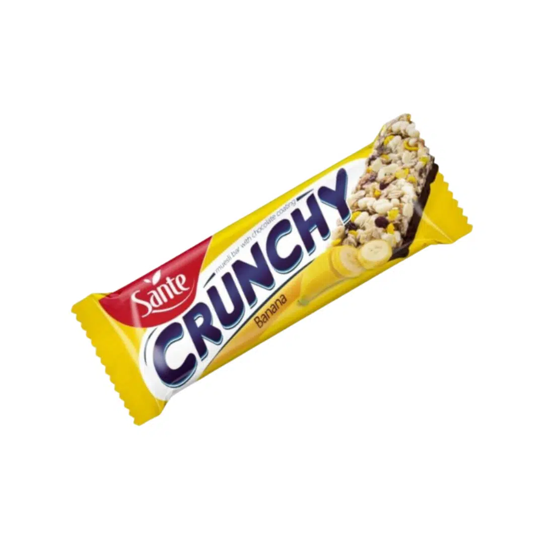 BARRE CRUNCHY BANANE CHOCOLAT 40 GR
