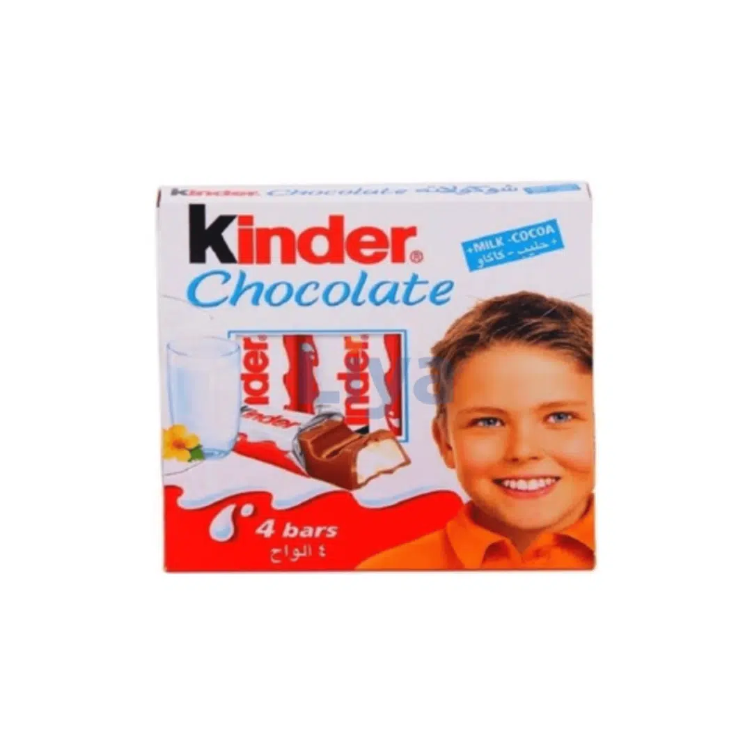 BARRE T4 CHOCOLAT AU LAIT KINDER