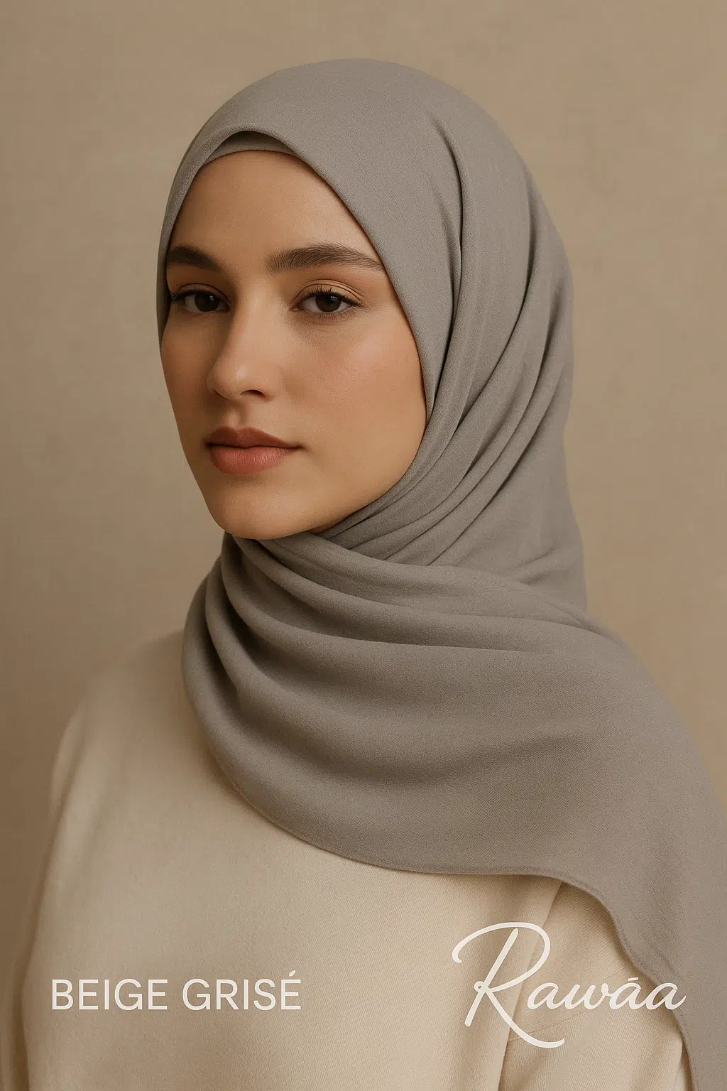 فُولَارات قطنية بدرجات البيج