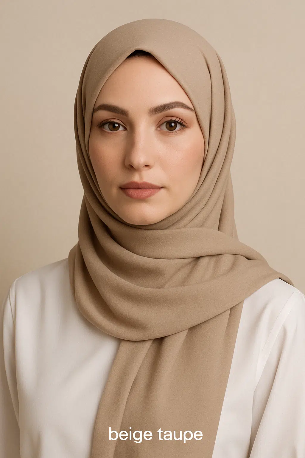 فُولَارات قطنية بدرجات البيج
