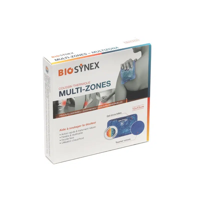 BIOSYNEX COUSSIN THERMIQUE 10X15CM MULTI-ZONE