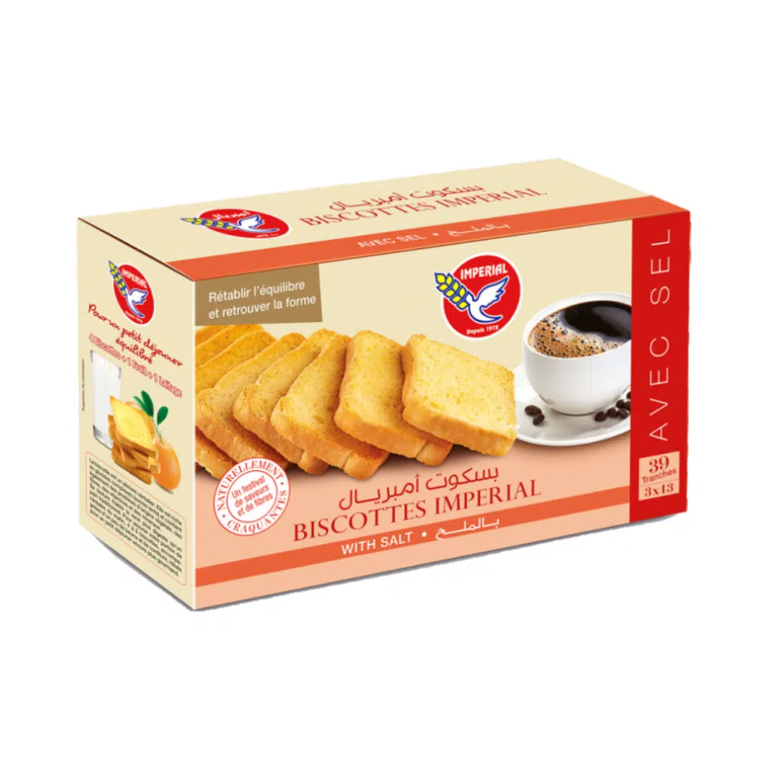 BISCOTTES IMPEREAL AVEC SEL 350G