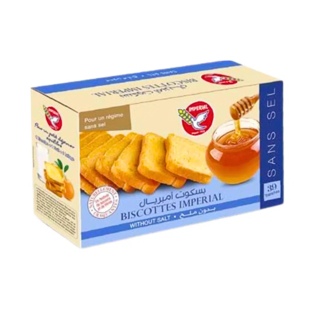 BISCOTTES IMPEREAL SANS SEL 350G