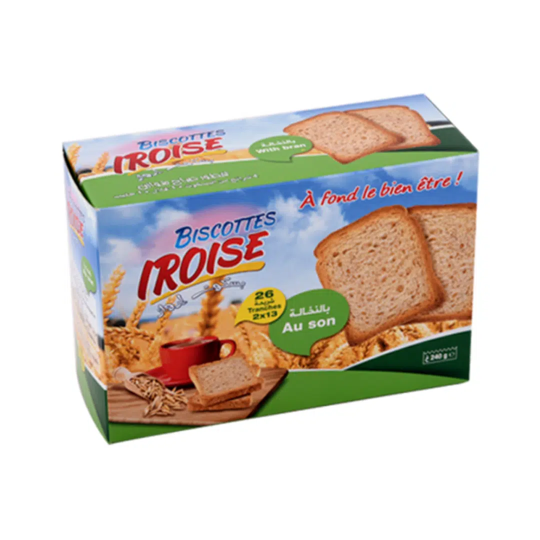BISCOTTES IROISE AU SON 240G
