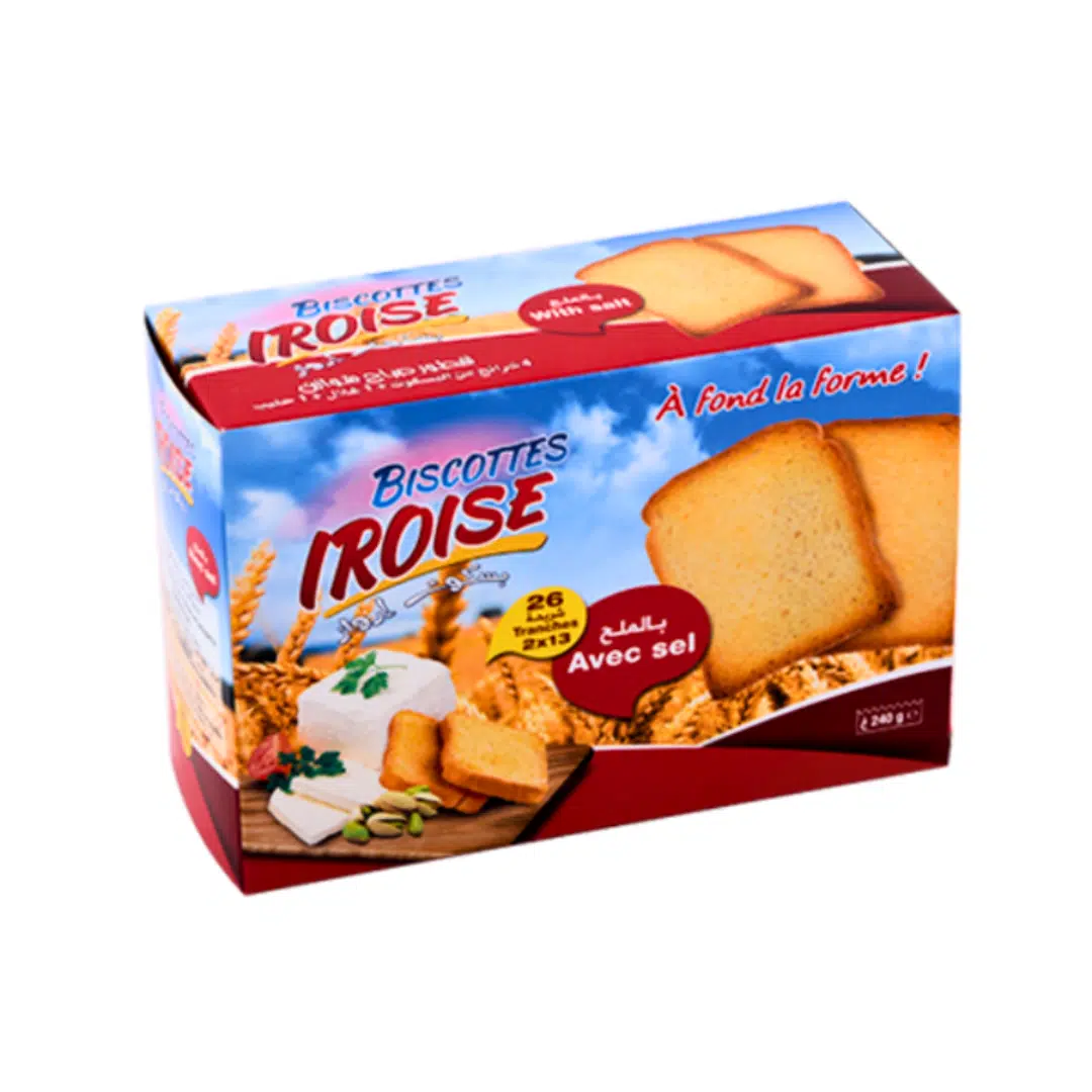 BISCOTTES IROISE AVEC SEL 240G