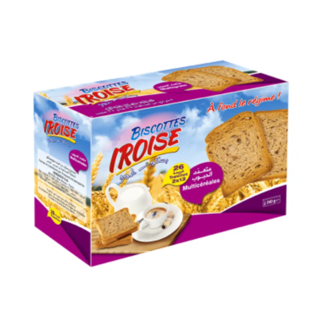 BISCOTTES IROISE MULTICEREALES 240G