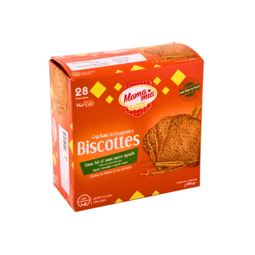 BISCOTTES MULTICEREALES S.S 280 GR MAMAMIA