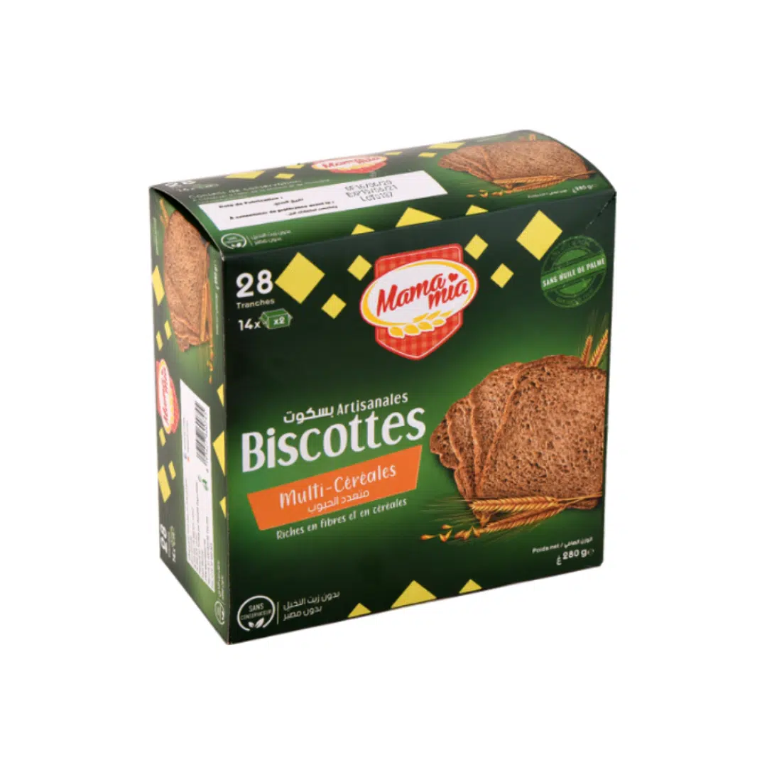 BISCOTTES MULTICEREALE 280G MAMAMIA