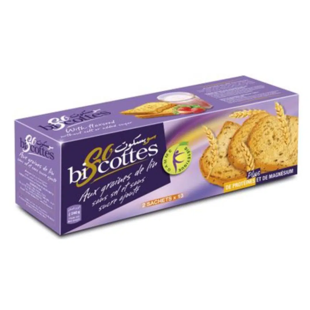 BISCOTTES SOBISCOTTE AU G.LIN 240G