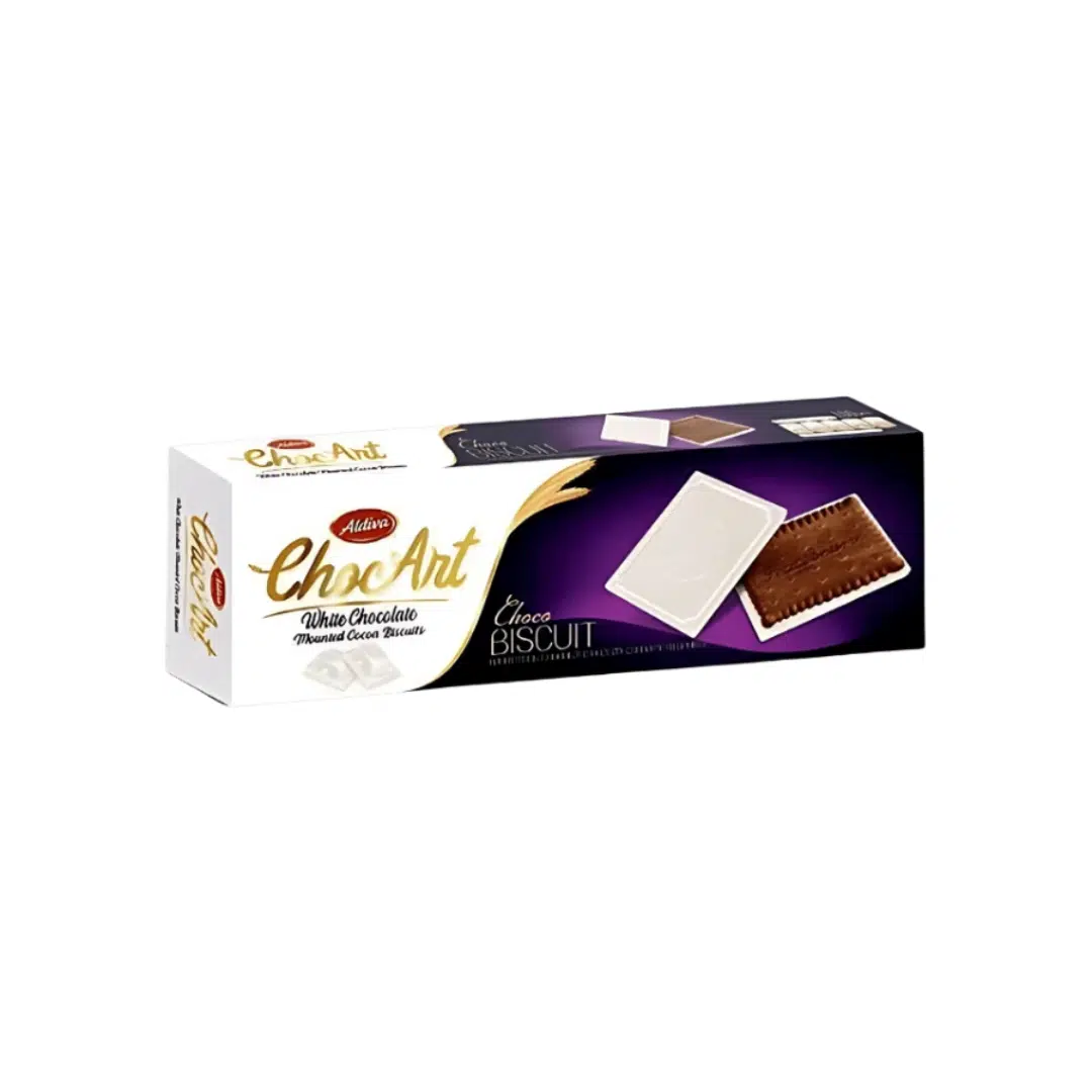 BISCUIT CHOCOLAT BLANC CHOC ART