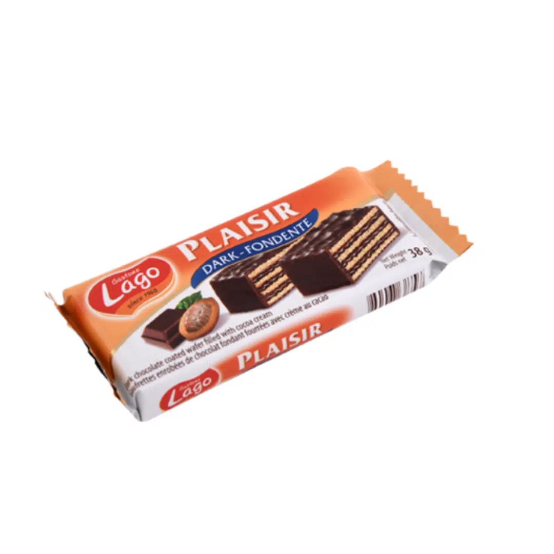 BISCUIT CHOCOLAT NOIR 38 GR PLAISIR