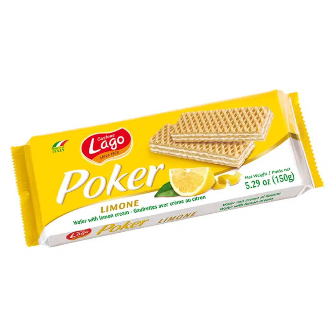 BISCUIT CITRON 150 GR POKER