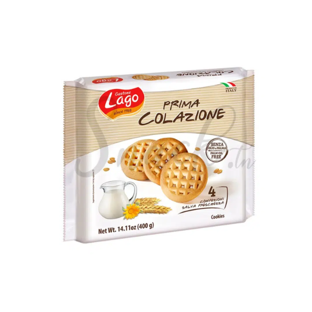 BISCUIT COOKIES COLAZIONE 400 GR LAGO