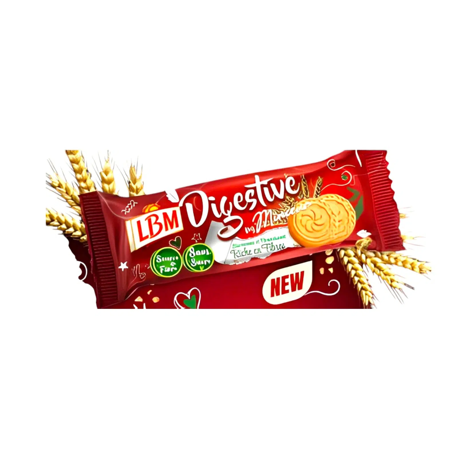 BISCUIT DIGESTIVE  100 GR LBM