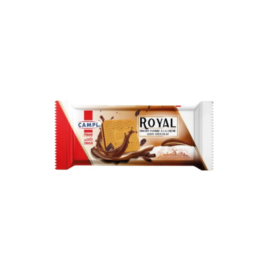 BISCUIT FOURRE CHOCOLAT 130 GR ROYAL