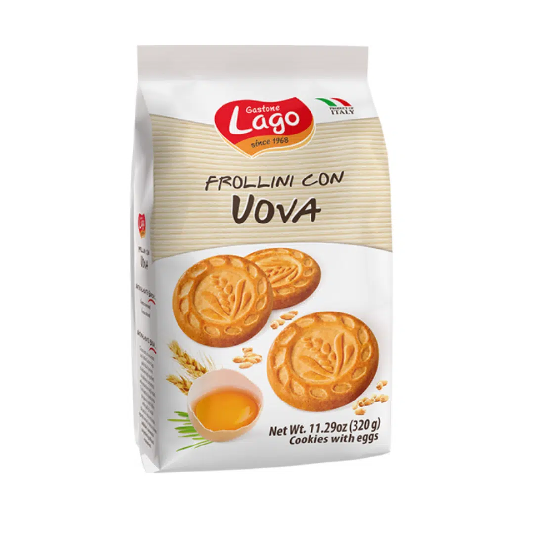 BISCUIT FROLLINI CON UOVA 320 GR LAGO