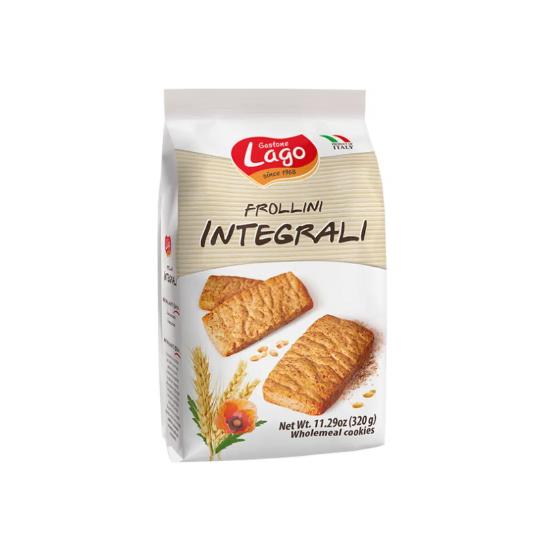 BISCUIT FROLLINI INTEGRALI 320 GR LAGO