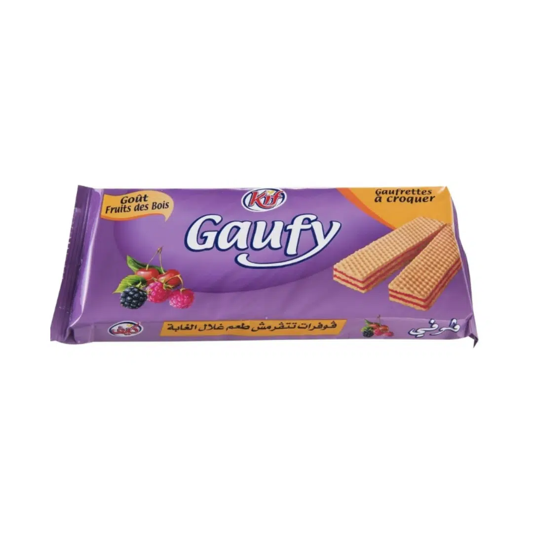 BISCUIT GAUFY FRUIT DE BOIS 100G KIF