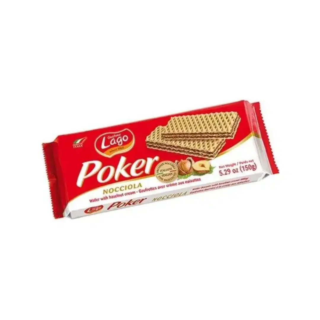 BISCUIT NOISETTE 150 GR POKER