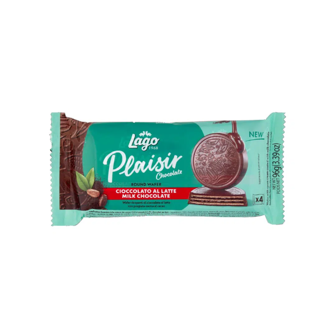 BISCUIT PLAISIR CHOCOLAT 4*24 GR LAGO