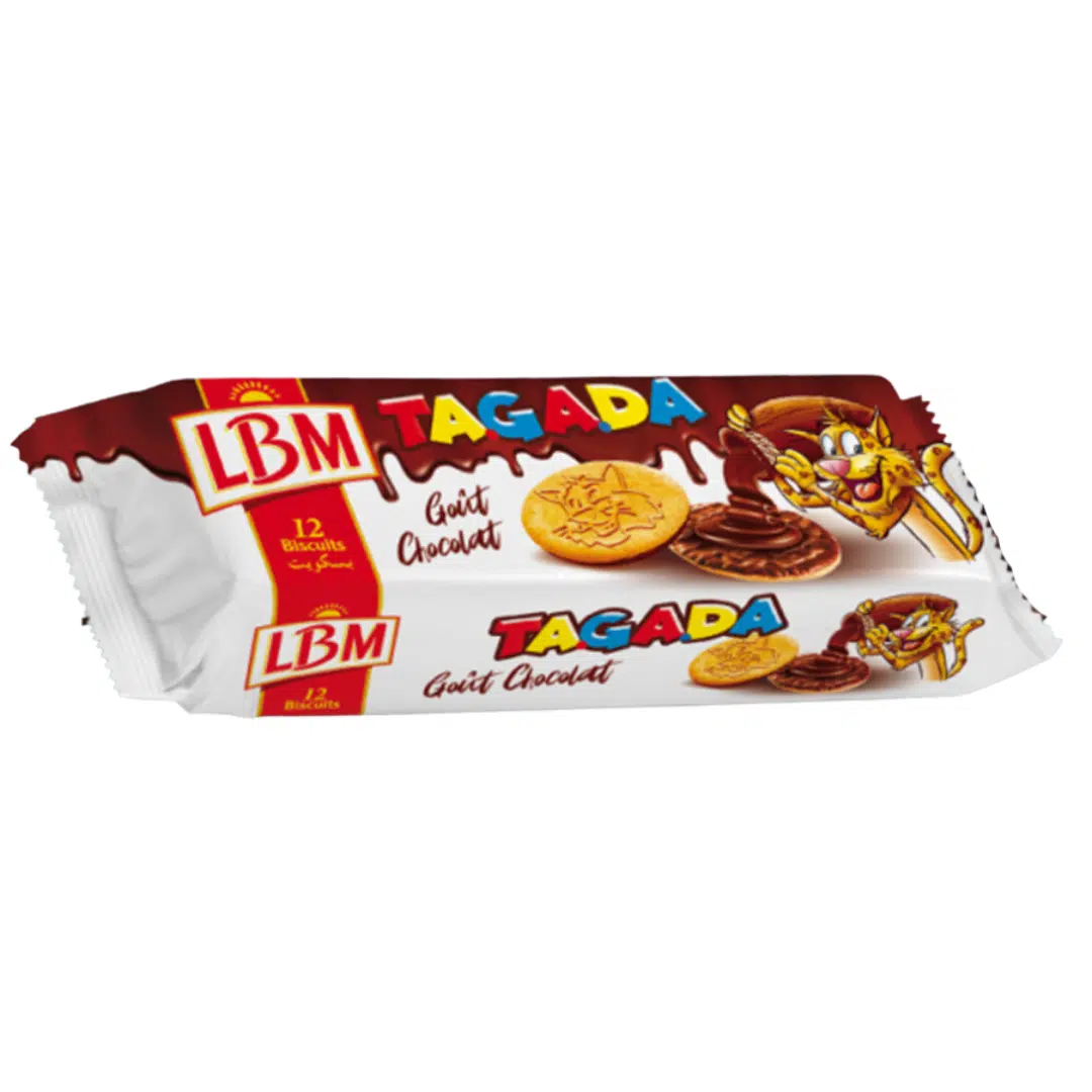 BISCUITS TAGADA CHOCOLAT 135 GR LBM