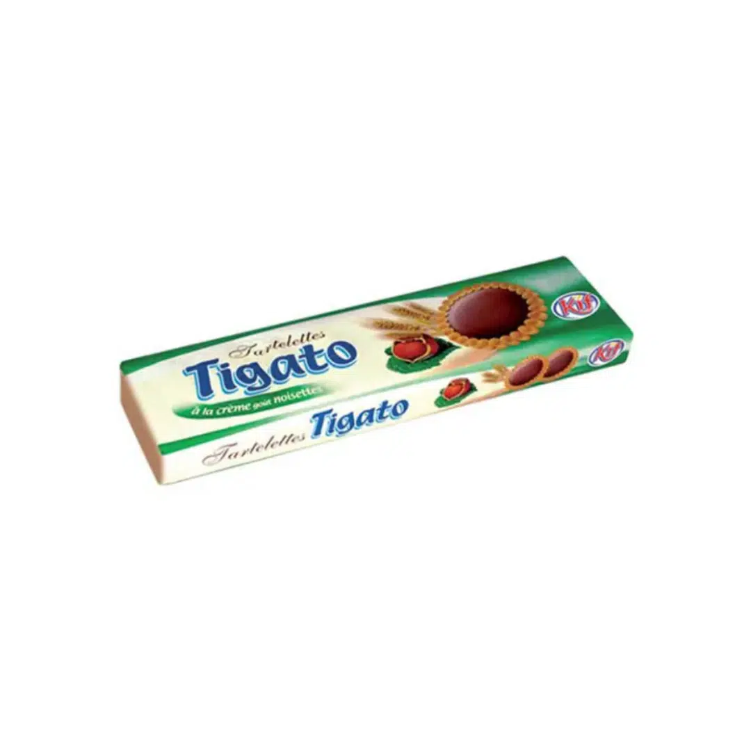 BISCUIT TIGATO NOISETTE 125G KIF