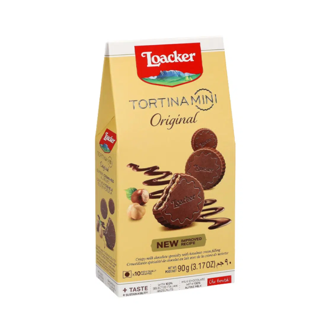 BISCUIT TORTINA MIN ORIGINAL 90 GR LOACKER