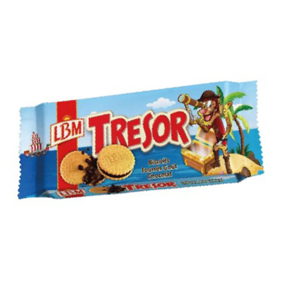 BISCUITS TRESOR CHOCOLAT 60 GR LBM