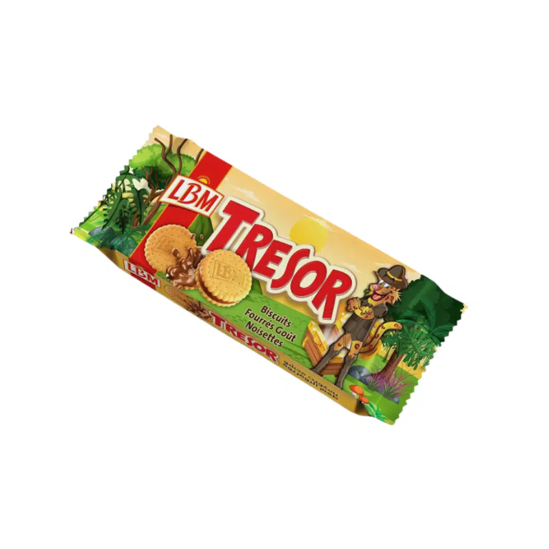 BISCUITS TRESOR NOISETTE 60 GR LBM