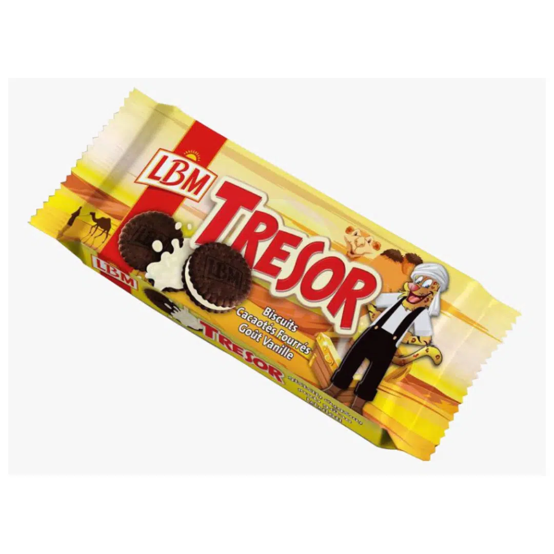 BISCUIT TRESOR VANILLE 60 GR LBM