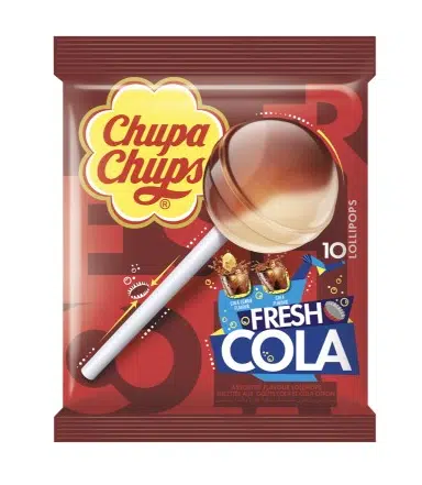 BOMBON FRESH COLA OF 1*10 CHUPA CHUPS