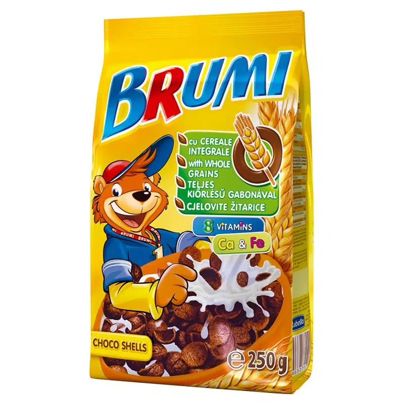 BRUMI CHOCO SHELLS 250 GR