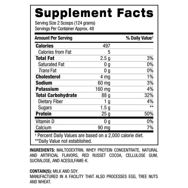 Bulk Muscle XL - BPI - 6.8 kg