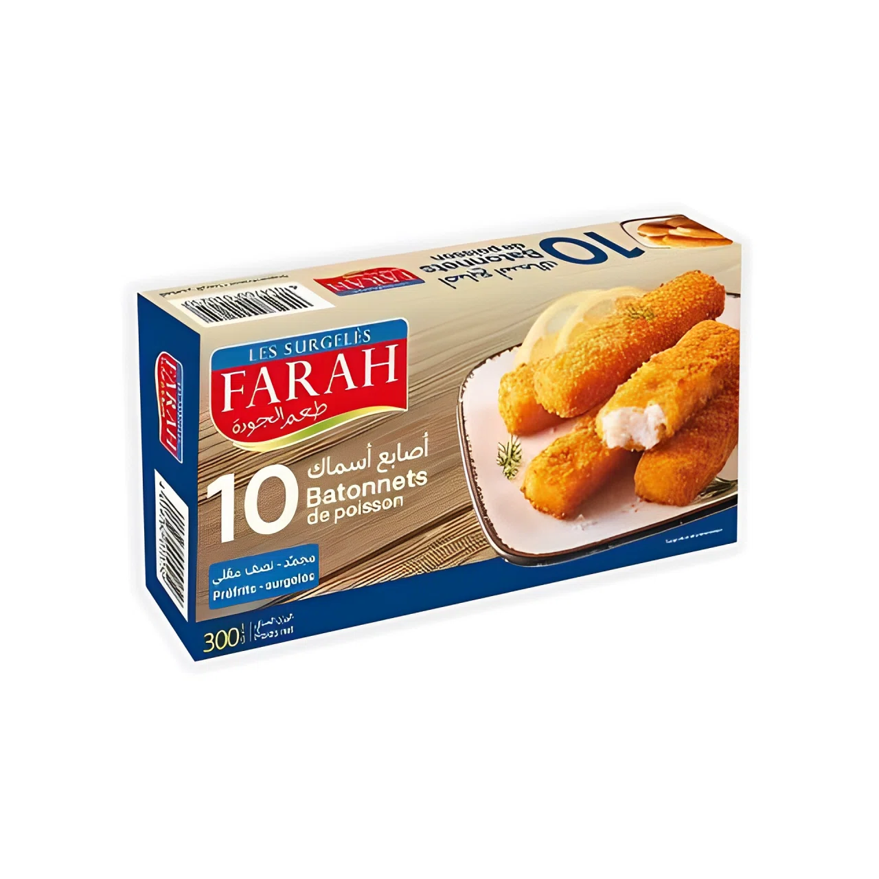 Batonnet poisson de 10 farah 300 g