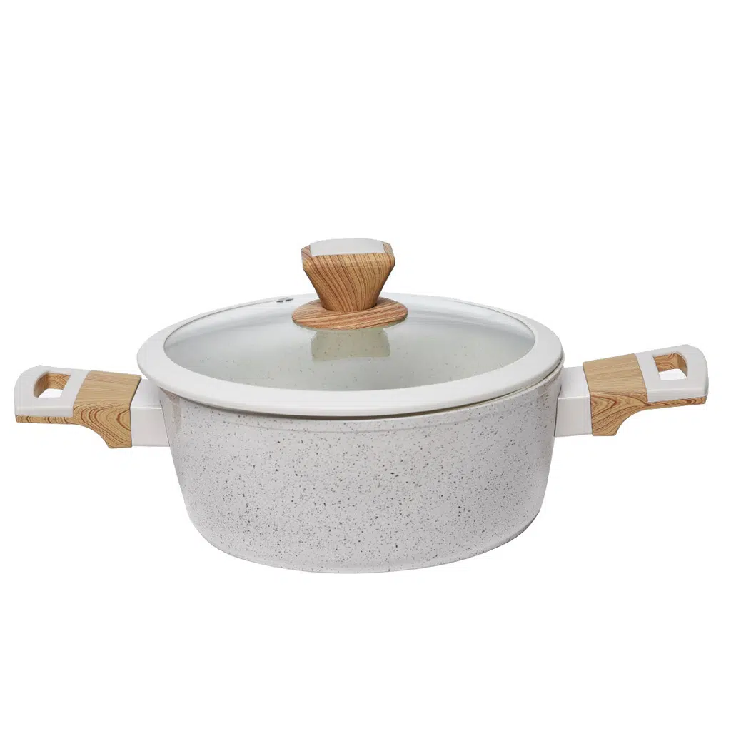 Batterie De Cuisine Sizar 23 Pièces Granite - BEIGE