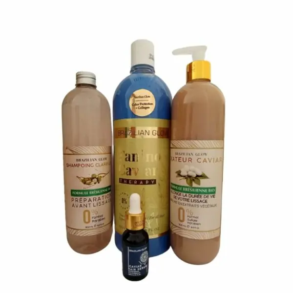 Brazilian Glow - Pack 1 litre tanino caviar bleu